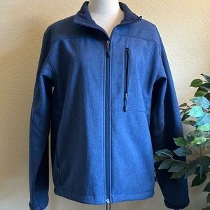 Kirkland - Men's Blue Fleece-lined Jacket, Large